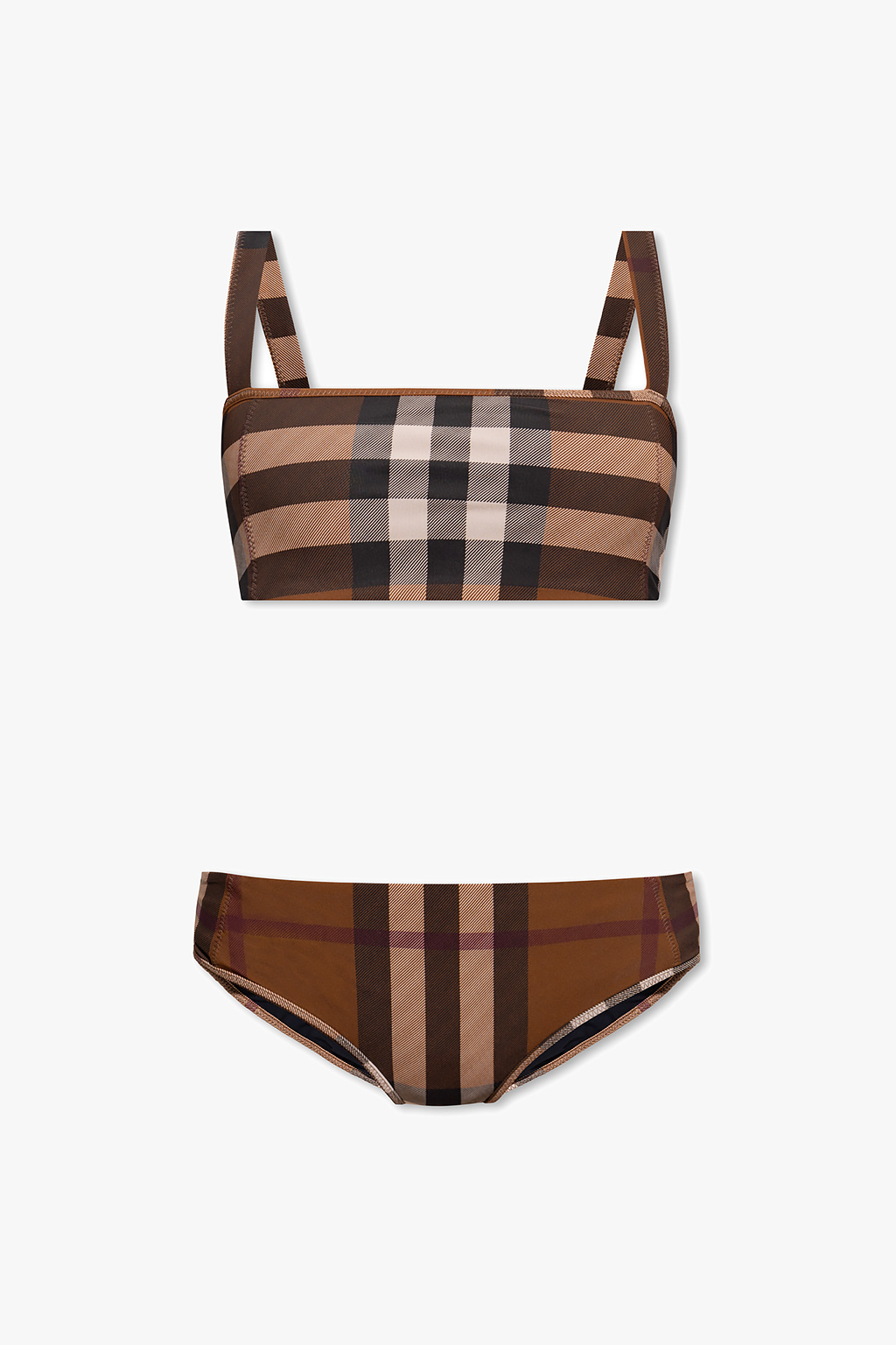 piece swimsuit Burberry Brown Two IetpShops GB BURBERRY